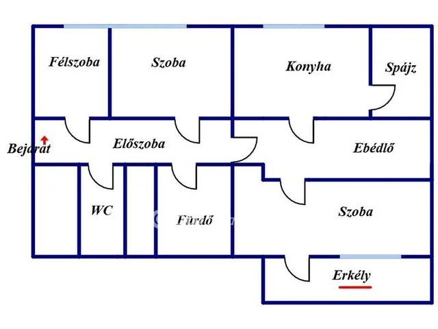 Eladó lakás Nyíregyháza 70 nm