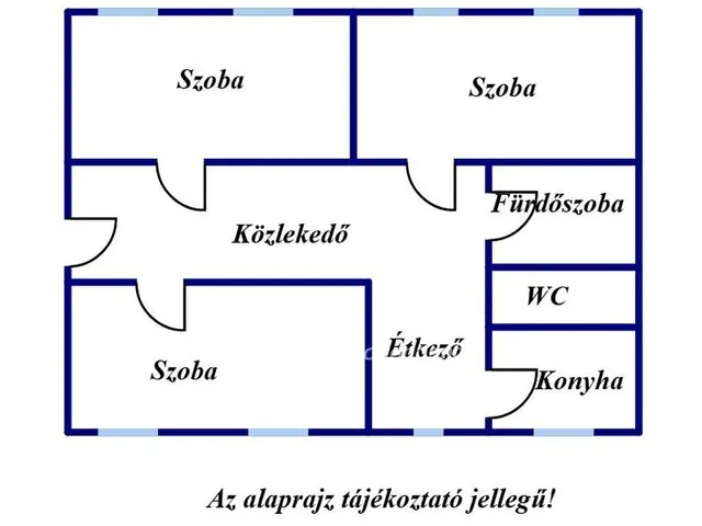 Eladó lakás Záhony 56 nm