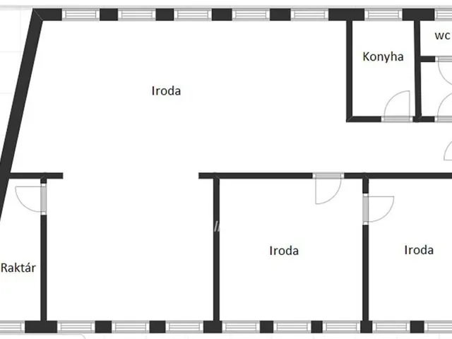 Kiadó kereskedelmi és ipari ingatlan Nyíregyháza 145 nm