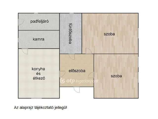 Eladó ház Rakamaz 61 nm
