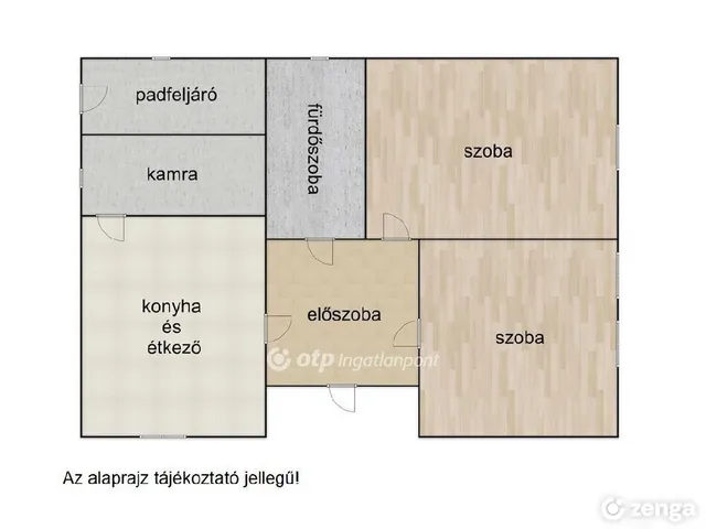 Eladó ház Rakamaz 61 nm