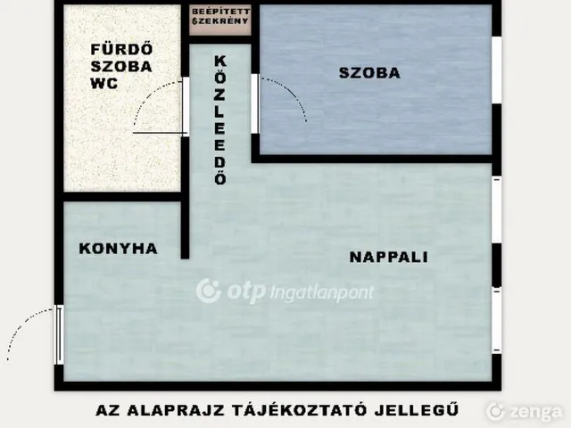 Eladó lakás Nagykálló 42 nm
