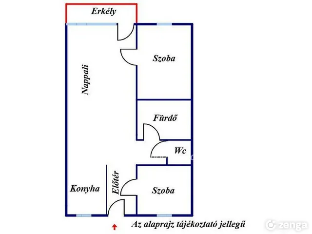 Eladó lakás Nyíregyháza 61 nm