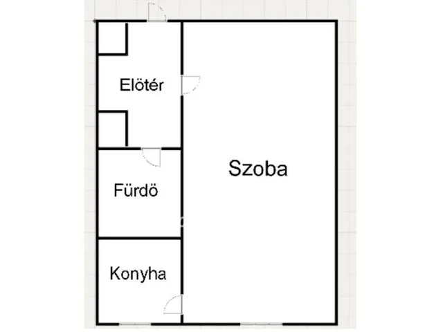 Eladó lakás Nyíregyháza 30 nm