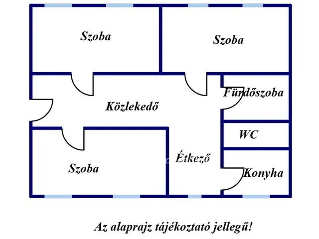 Eladó lakás Záhony 56 nm