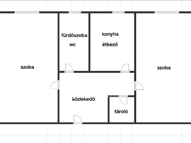 Eladó lakás Nyíregyháza 49 nm