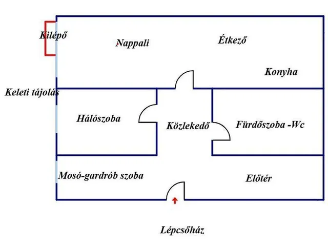Eladó lakás Nyíregyháza 43 nm
