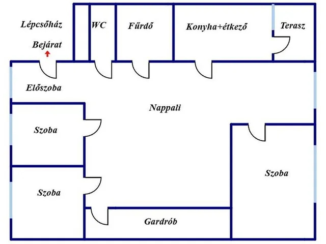 Eladó lakás Nyíregyháza 90 nm