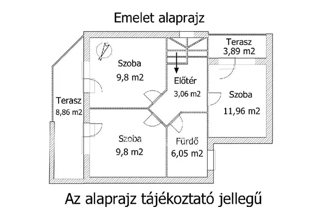 Eladó ház Siófok, Fokihegy 93 nm