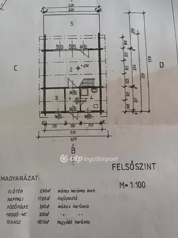 Eladó üdülő és hétvégi ház Dunaszekcső 63 nm