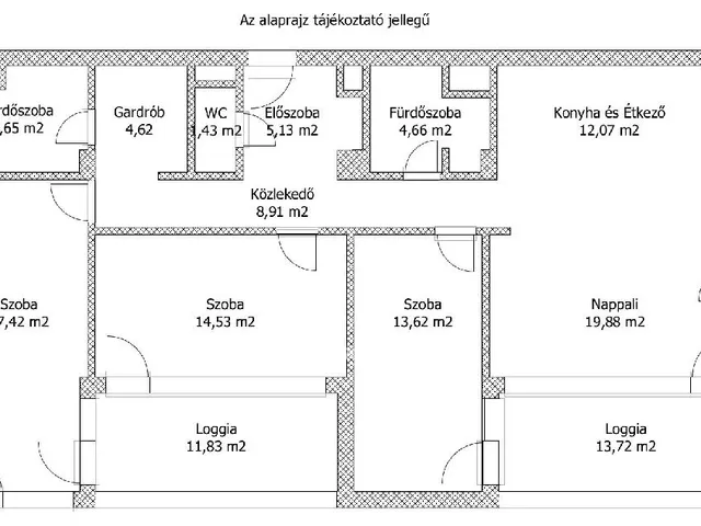 Eladó lakás Keszthely 120 nm