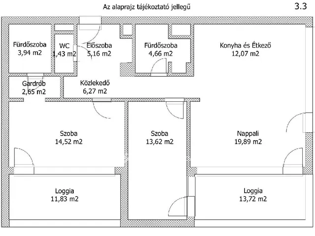 Eladó lakás Keszthely 96 nm