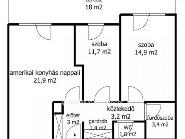 Eladó lakás Siófok 67 nm