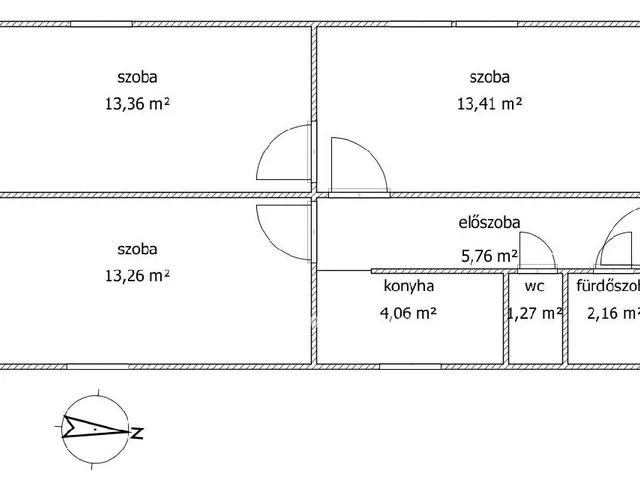 Eladó lakás Pécs 63 nm