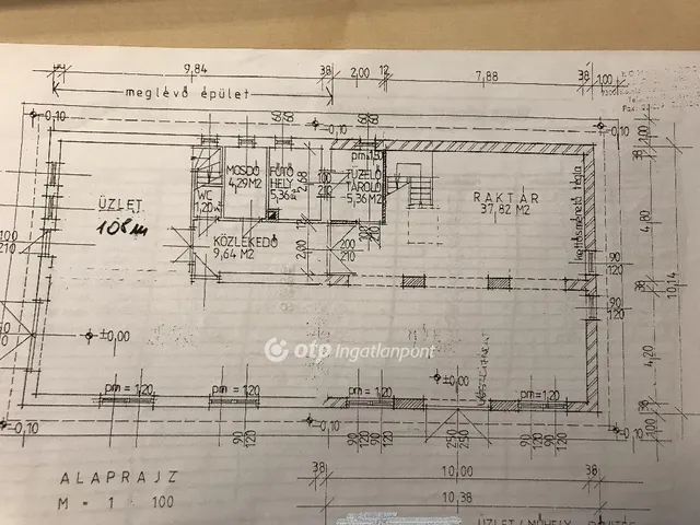 Eladó kereskedelmi és ipari ingatlan Komló 343 nm