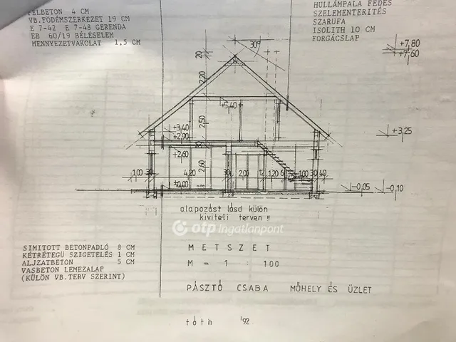 Eladó kereskedelmi és ipari ingatlan Komló 343 nm
