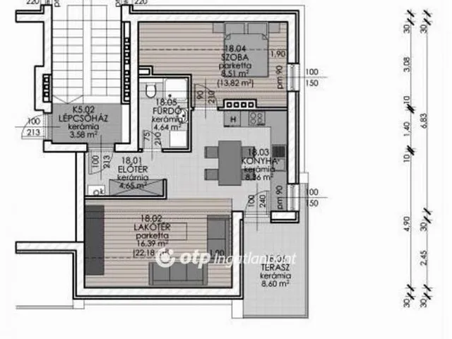 Eladó lakás Siófok 50 nm