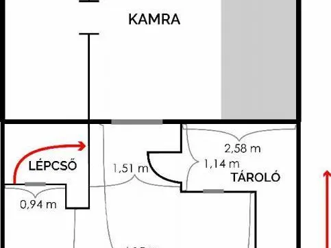 Eladó üdülő és hétvégi ház Gyód 30 nm