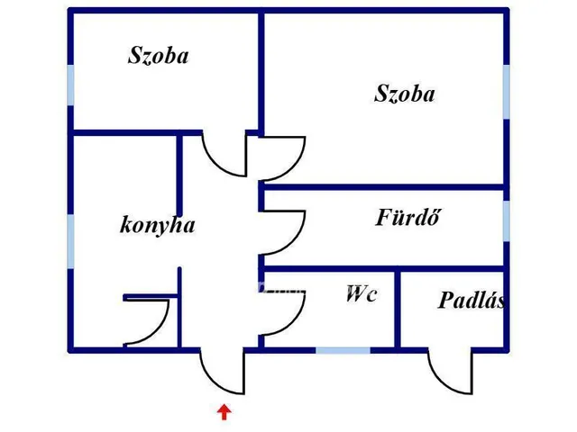 Eladó ház Magyarbóly 61 nm