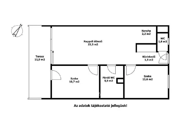 Eladó lakás Siófok 66 nm