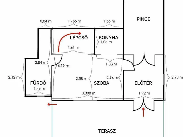 Eladó nyaraló Gyód 30 nm