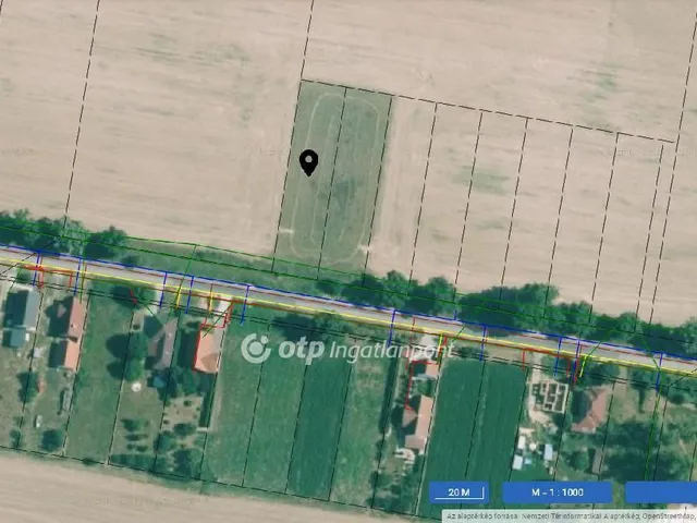 Eladó telek Szalánta 1513 nm