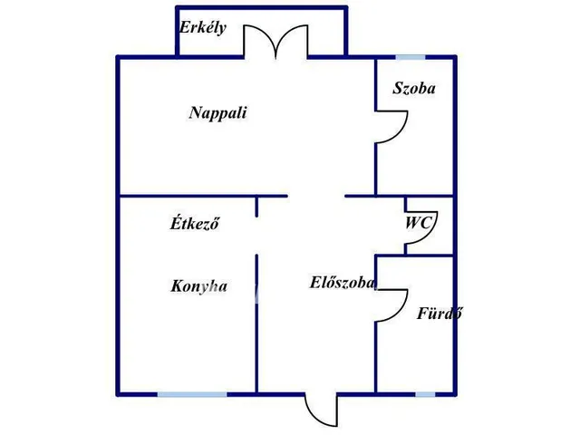 Eladó lakás Mohács 51 nm