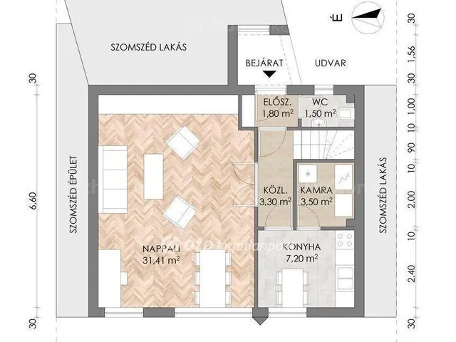 Eladó lakás Pécs 91 nm