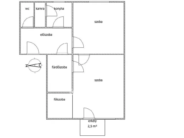 Eladó lakás Pécs 59 nm
