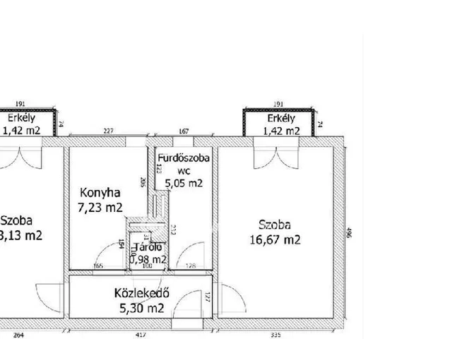 Eladó lakás Pécs 49 nm