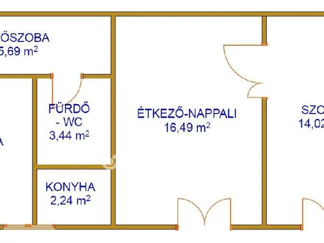 Eladó lakás Komló 50 nm