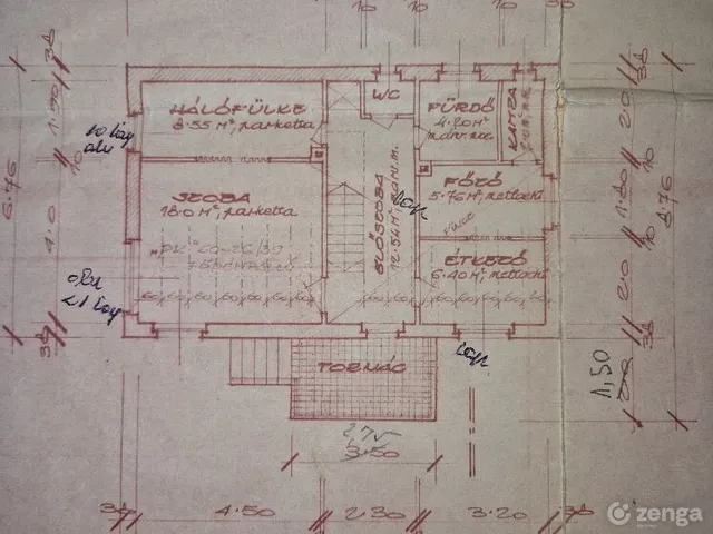 Eladó ház Budapest III. kerület, Táborhegy 139 nm