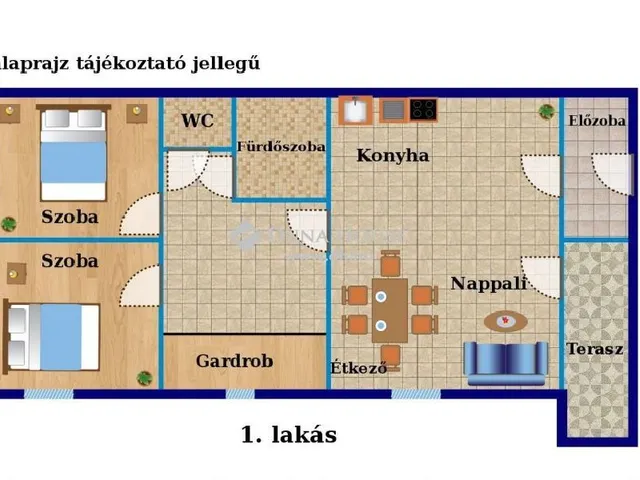 Eladó lakás Nyergesújfalu 76 nm