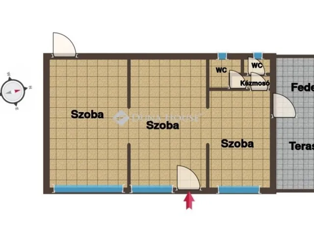 Eladó kereskedelmi és ipari ingatlan Dorog 70 nm