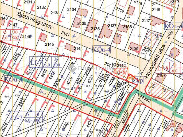 Eladó telek Piliscsév 844 nm