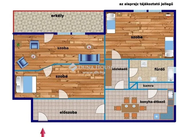 Eladó lakás Nyergesújfalu 52 nm