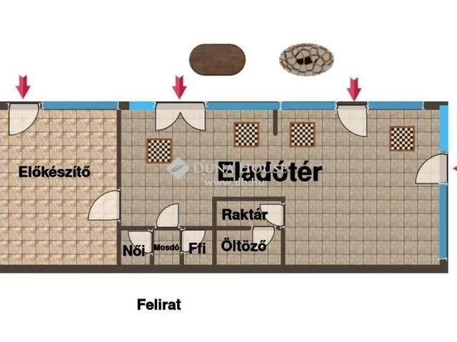 Eladó kereskedelmi és ipari ingatlan Dorog 82 nm