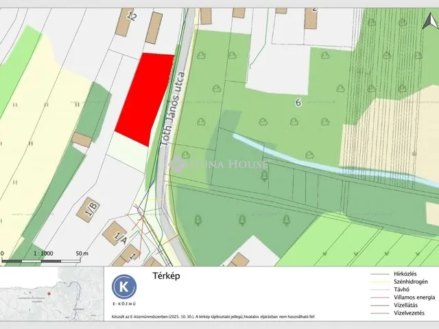 Eladó telek Nagysáp 1267 nm