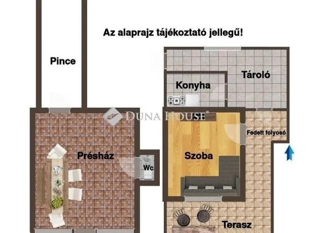Eladó nyaraló Süttő 60 nm
