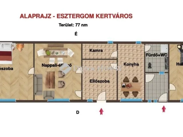 Eladó ház Esztergom 77 nm