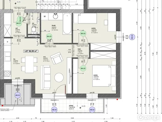 Eladó lakás Hegyeshalom 56 nm
