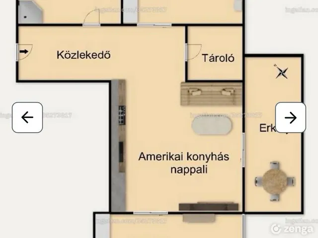 Eladó lakás Budapest I. kerület 60 nm