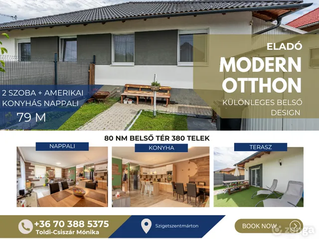 Eladó ház Szigetszentmárton 80 nm