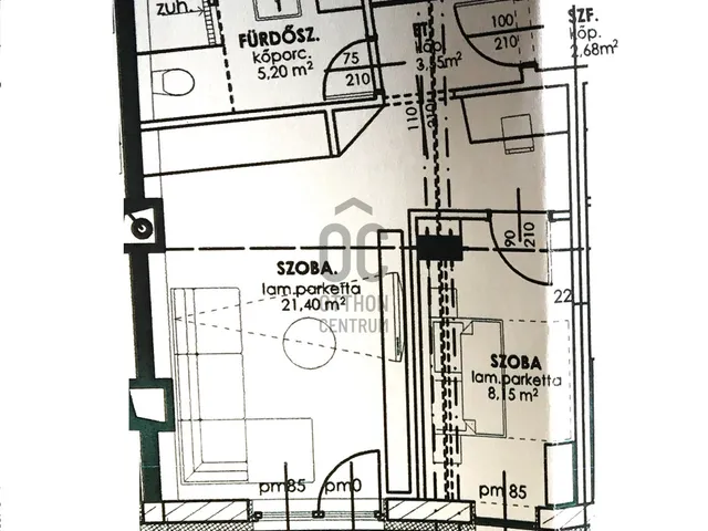 Eladó lakás Debrecen, Belváros 38 nm