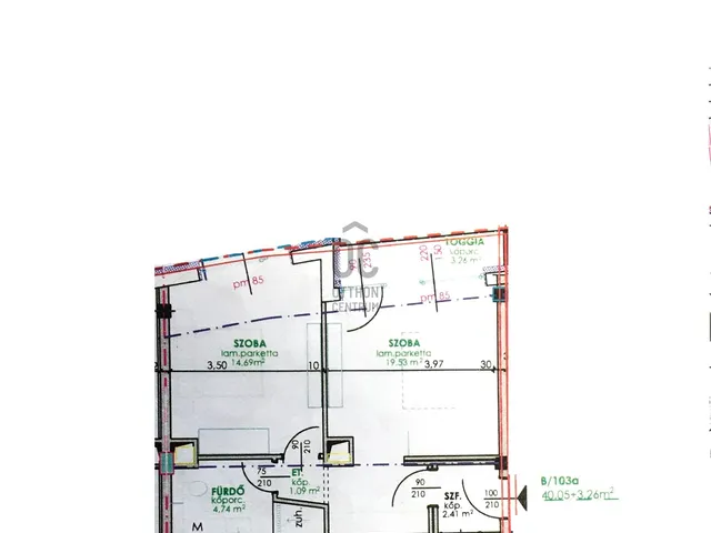 Eladó lakás Debrecen, Belváros 40 nm