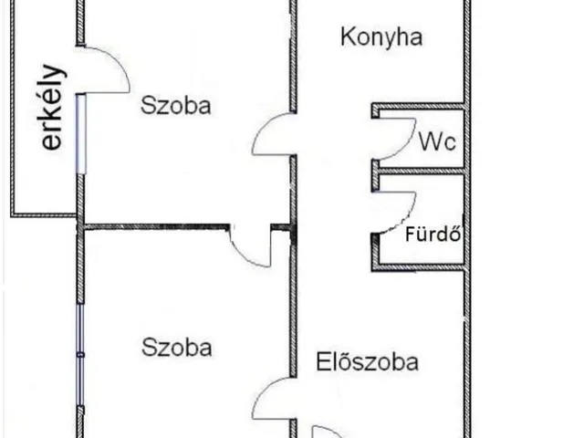 Eladó lakás Debrecen, Belváros 53 nm