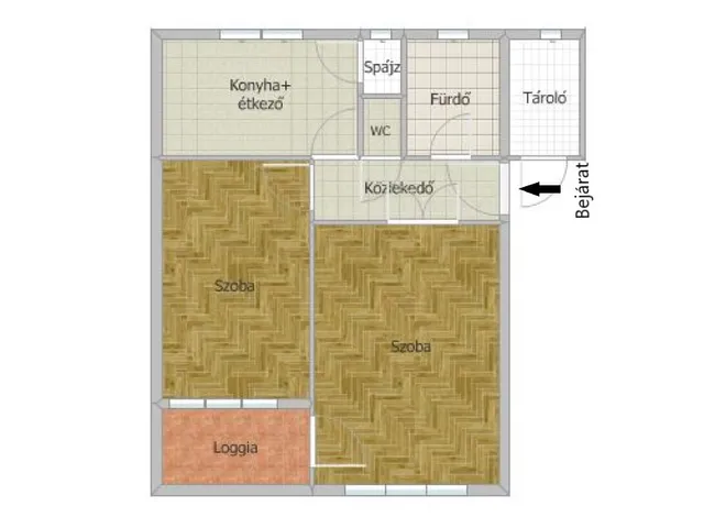 Eladó lakás Debrecen, Csapókert 63 nm