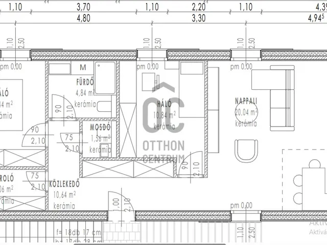 Eladó lakás Debrecen, Nyulas 69 nm