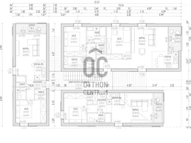 Eladó lakás Debrecen, Nyulas 69 nm