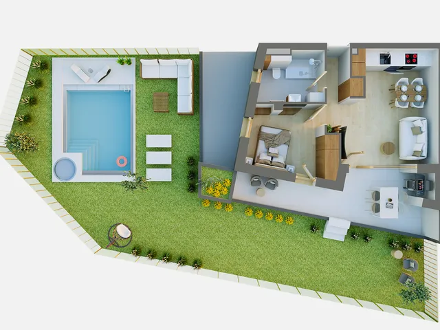 Eladó lakás Debrecen, Postakert 41 nm